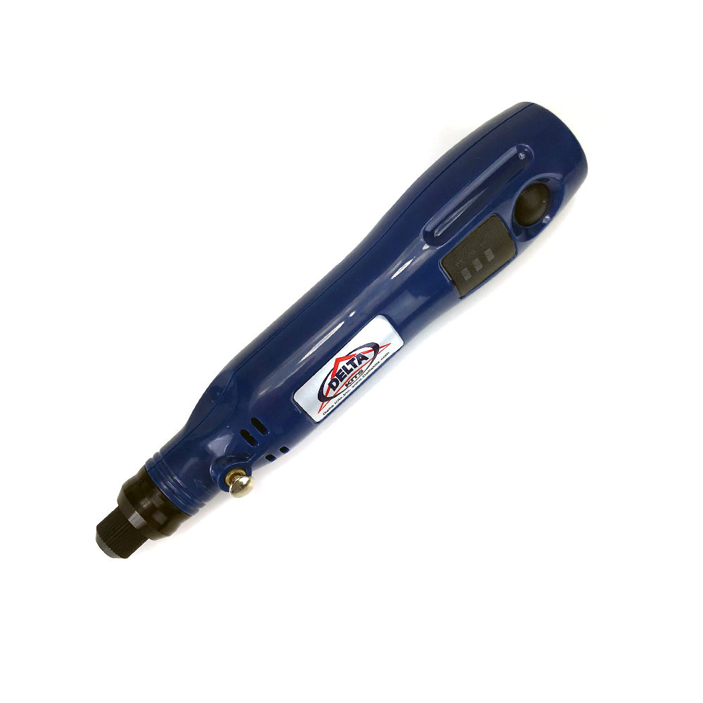 Small, compact and efficient rechargeable rotary tool. Delta Kits' 14001 3.7V Cordless Rechargeable rotary tool is 7.16 inches long and weighs only 0.17 pounds. Perfect for drilling windshield repair rock chips.