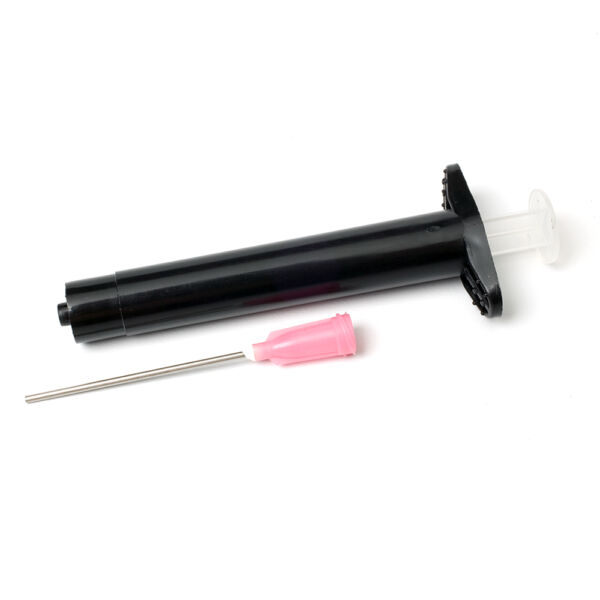3 cc Black Syringe – 18 Gauge Blunt Needle