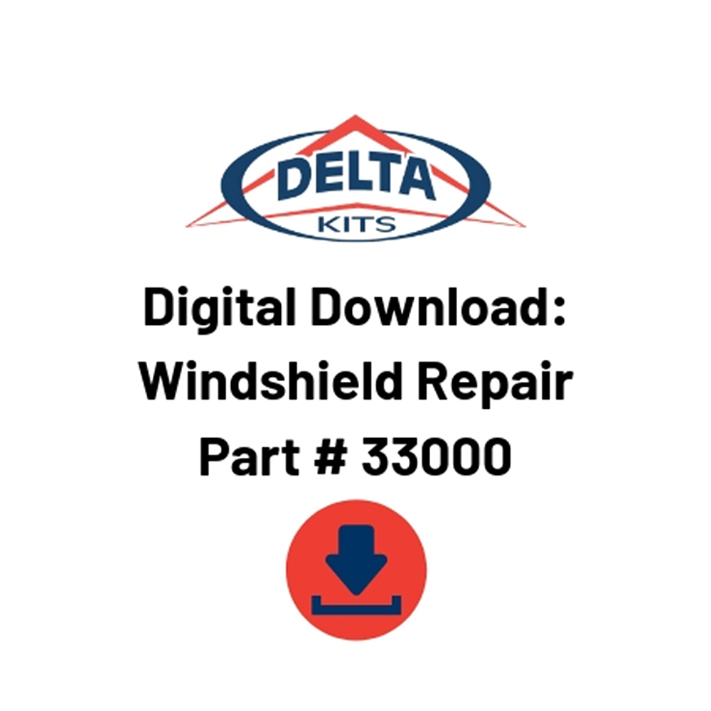 Scheibenreparatur-Set - Windschutzscheiben Reparatur Set - Delta Kits