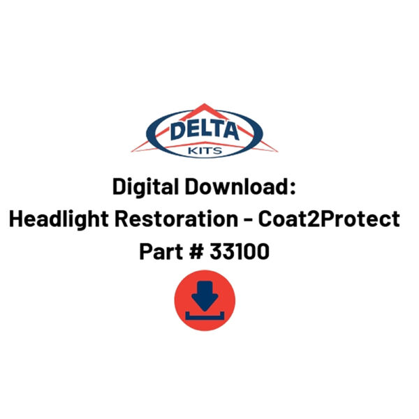 Headlight Restoration Instructional DLC and Manual Coat2Protect