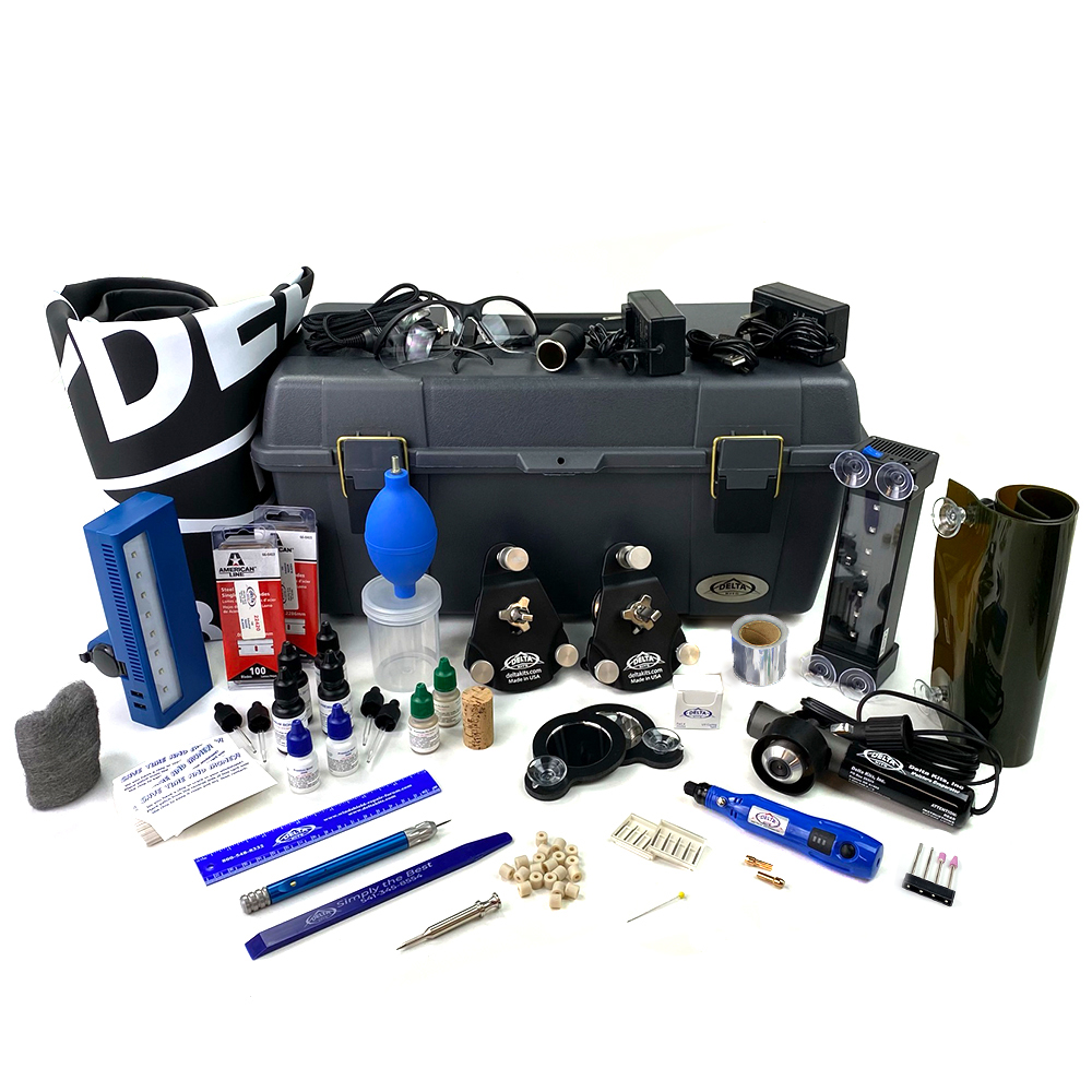 Windschutzscheiben Reparatur Set -EZ-450D Mobile Pro - Delta Kits