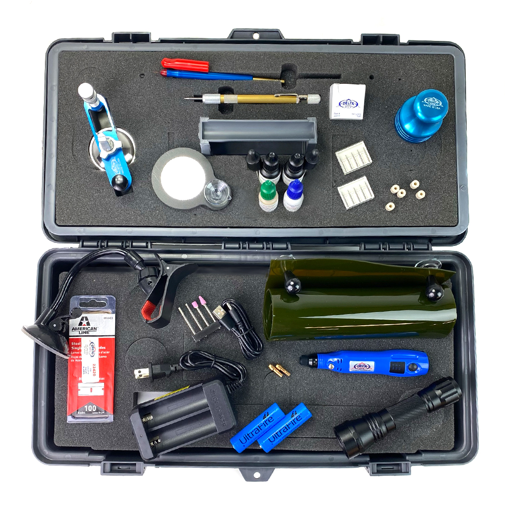 200ES Professionelles Scheibenreparatur-Set - Delta Kits